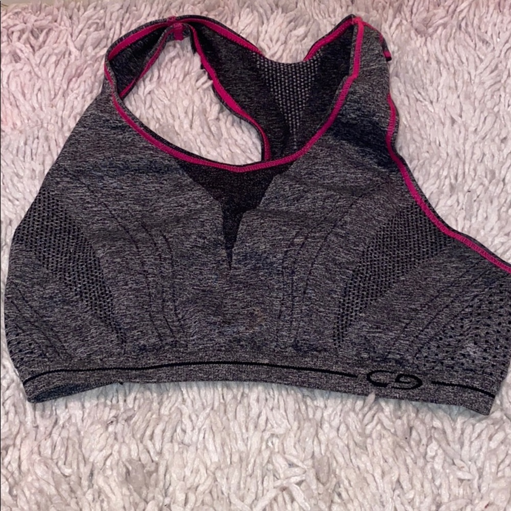 Grey and pink sports bra CHAMPION